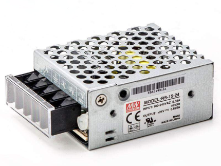 MEANWELL- RS-015-24 24Vdc 0,63amp Güç Kaynağı