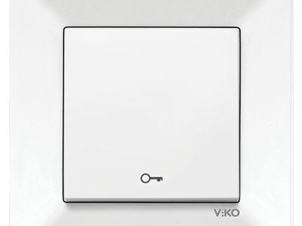 Viko Meridian Kapı Otomatiği Anahtarı (Çerçeve Hariç) - Beyaz