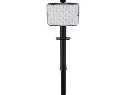 ACK SOLAR Amber Işık Kazıklı Bahçe Aydınlatma Armatür 32 LED Çipli AG60-01881