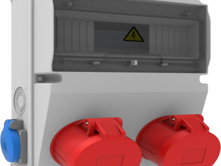 BEMİS BMS-BD2-2234-2020 Ön 2 Ad. 5/32A. 380V. Yan 2 Ad. 1/16A. 220V. Prizl