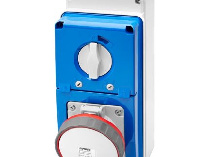 GEWİSS GW67252N 3P+E 63A 380-415V - 50/60HZ 6H - IP67