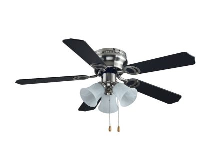 Vanti 60W Siyah Kaplama Tavan Vantilatör KCF284