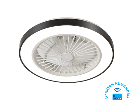 Vanti 15W 20” Ledli Modern Tavan Vantilatörü KCF297