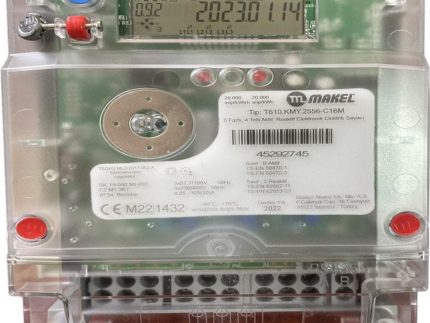 MAKEL SYÇ-MKL1023 T610.KMY.2556 MAKEL X5 HABERLEŞMELİ SAYAÇ