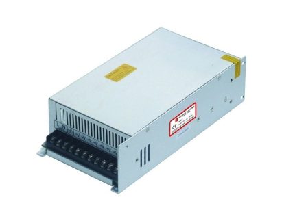 Mervesan 24V 20A 500W Metal Kasalı İç Mekan Ac/Dc Smps Adaptör MT-500-24
