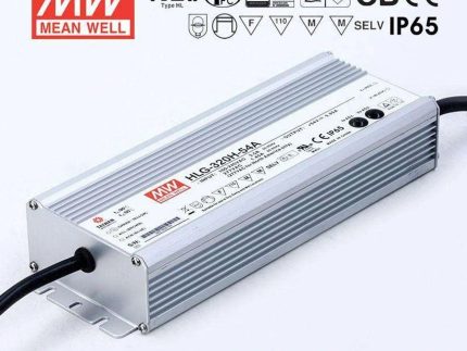 MEANWELL- HLG-320H-54A Led Sürücü - Güç kaynağı