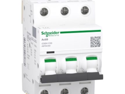 SCHNEIDER SCHA9F84350 Acti9 iC60H 3P 50A, 10kA C eğrisi Otomat