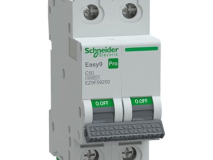 SCHNEIDER SCHEZ9F59250 Pro Sigorta 2P C Eğrisi 50A 10 kA
