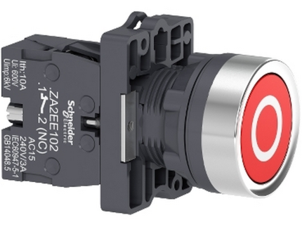 SCHNEIDER SCHXA2EA4322 1 NK Kırmızı İşaretli yaylı buton