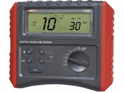 Unit UT586 Dijital Rcd Test Cihazı