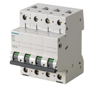 Siemens C3x32A Üç Fazlı + Nötr Otomatik Sigorta 10kA 5SL4632-7