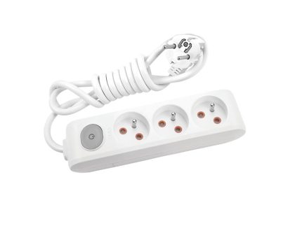 Viko Multi-Let 2 Mt. Üçlü Priz Anahtarlı Topraklı Kablolu UPS Çocuk Korumalı 90 11 93 02