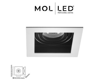 Molled Kare Sıva Altı Spot