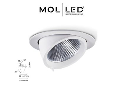 40W Sıva Altı Led Salyangoz Spot