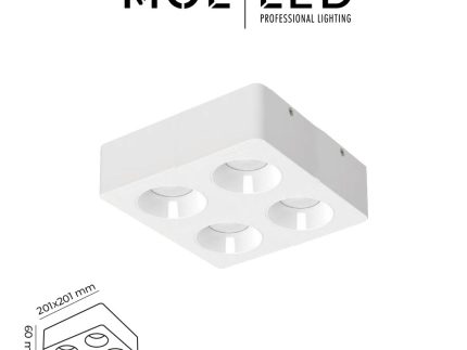 48W Sıva Üstü Led Spot Verona Serisi