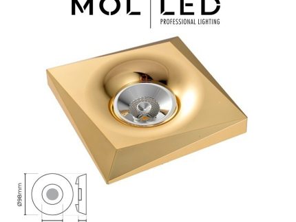 Gold Sıva Altı Kare Spot