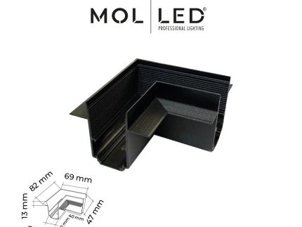 Magnet Trimless L Köşe Dönüş Aparatı Tavan