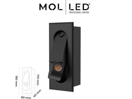 Molled Yatak Başı Kitap Okuma Apliği Siyah