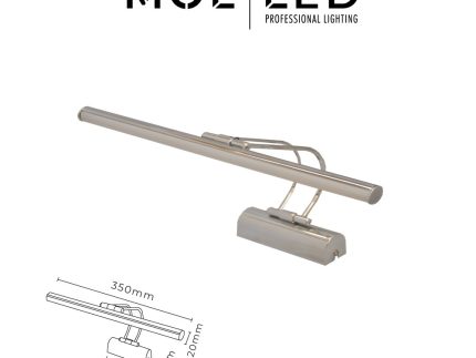 Molled Krom Ayna Üstü Led Aplik