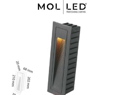 Molled Merdiven Aydınlatma Sıva Altı
