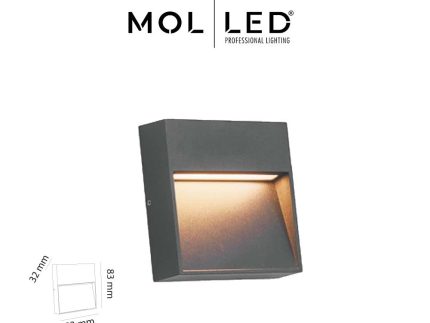 Sıva Üstü Kare Merdiven Aydınlatma