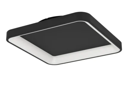 Eglo 901252 "LORETELLO" 35 Cm Uzunluğunda Plastik, Çelik Siyah Duvar Tavan Armatürü