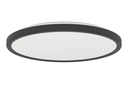 Eglo 901463 "ROVITO-Z" 30 Cm Çapında Siyah Plastik Led Panel Ip44