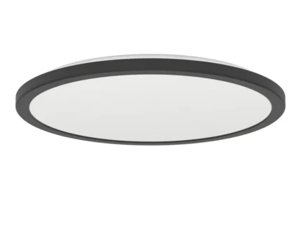 Eglo 901464 "ROVITO-Z" 38.9 Cm Çapında Siyah Plastik Led Panel Ip44