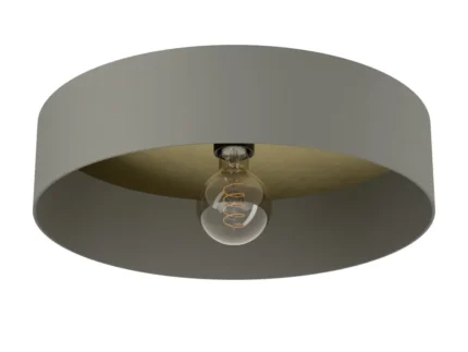 Eglo 901745 "DUAIA" 42 Cm Çapında Koyu Gri Çelik Tavan Armatürü