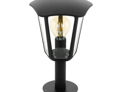 Eglo 98122 "MONREALE" 33,5 Cm Yüksekliğinde Alüminyum Döküm Dış Mekan Bahçe Aydınlatması Direk Ip44