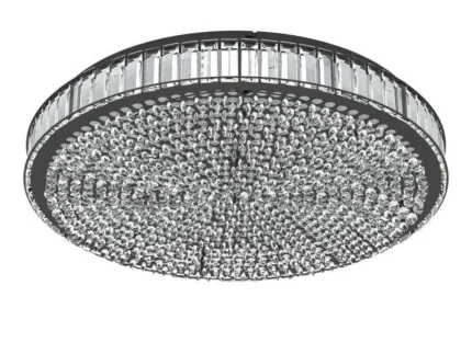 Eglo 390249 "BALPARDA" 60,5 Cm Çapında Çelik Siyah Tavan Armatürü